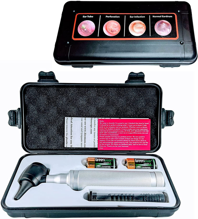 [Australia - AusPower] - ?Lifetime Warranty?5th Gen Dr Mom Professional Otoscope - 100% Forever Guarantee - Full-Size with Our Largest Lens 