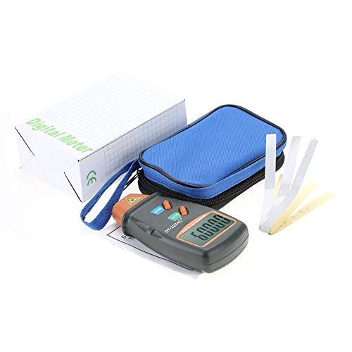 Non-contact bag DT-2234C + laser tachometer digital LCD photo tachometer mini speed display motor tachometer with 3 reflective strips