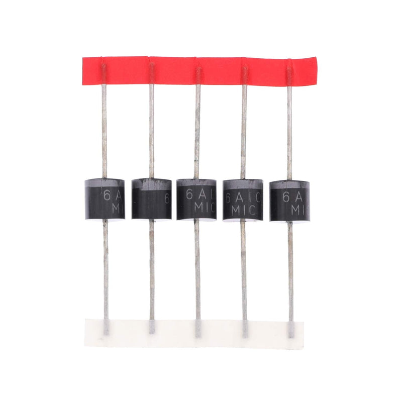 [Australia - AusPower] - 20PCS 6A10 Rectifier Diode 6A 1000V R-6 Axial 6 Amp 1000 Volt 6A10 (6A 1000V) 20 