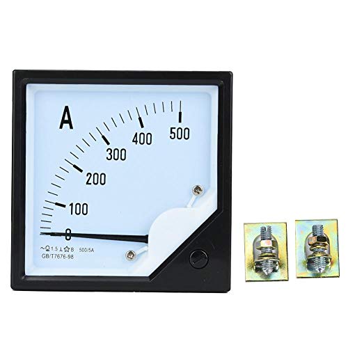 [Australia - AusPower] - Analog Current Meter Panel Analog Amp Meter Ammeter Test Detectors 500A 1.5 Accuracy 