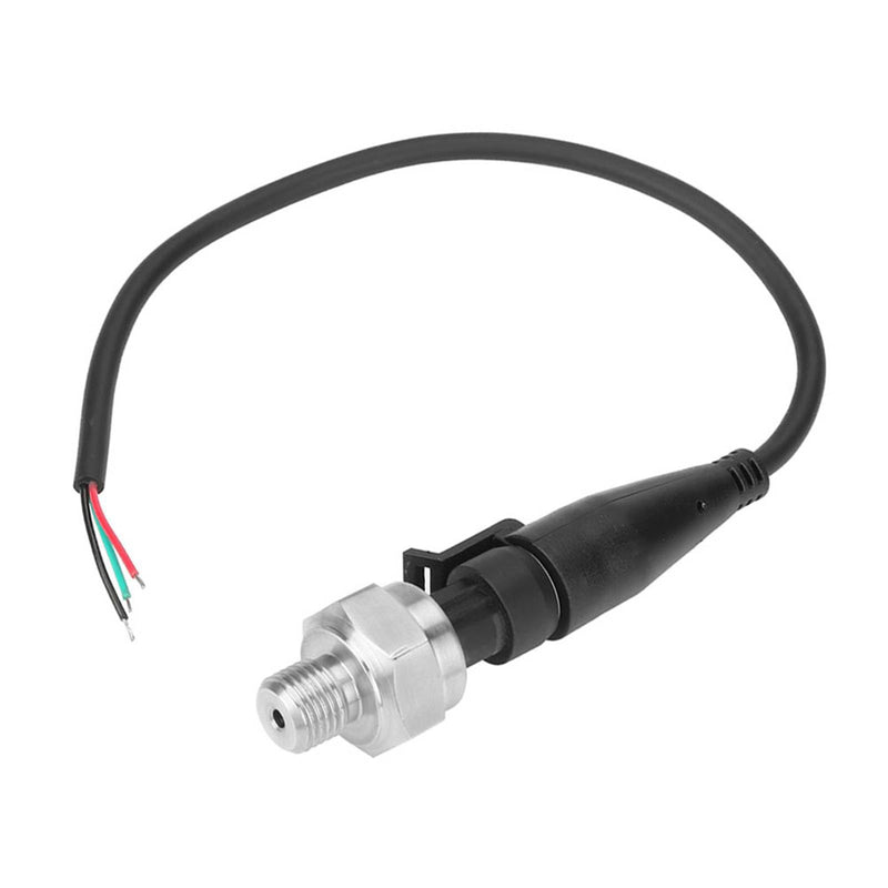 G1/4 Pressure Sensor DC 5V Stainless Steel High Pressure Sensor 0-80 PSI for Water Air Gas Heating Oil Liquids Gases with G1/4 Connection