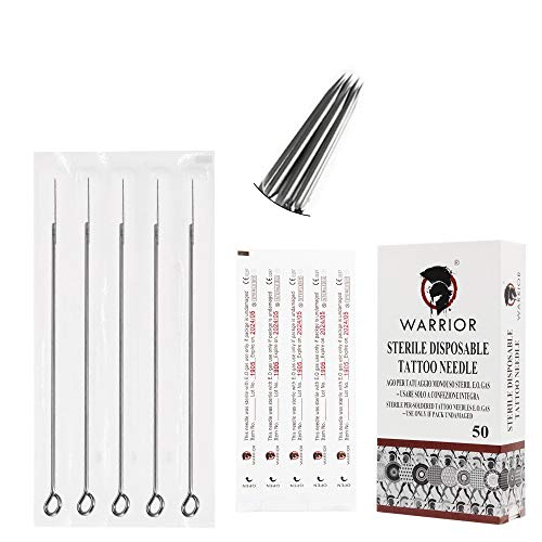 Traditional Tattoo Needles Warrior Tattoo Needle Japanese Surgical Steel Disposable Sterile for Round Liner Tattoo Machine (T1209RL) T1209rl