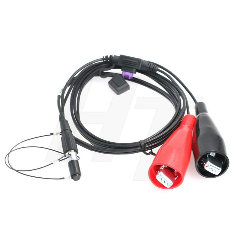 [Australia - AusPower] - HangTon 12V Power Cable GPS RTK R7 R8 R10 R12 GNSS Receiver 5700 5800 SPS 7 Pin to Clips for Trimble External Power 