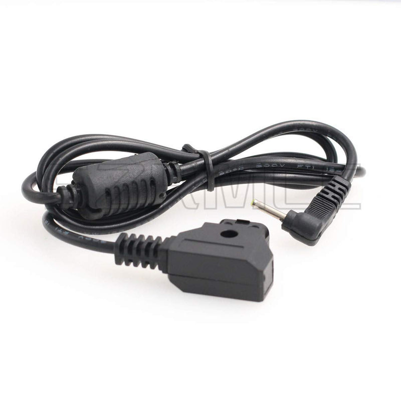 [Australia - AusPower] - SZRMCC D tap to DC 2.5x0.7mm Power Cable for BMPCC Blackmagic Pocket Camera (Right Angle DC 0.7mm) Right Angle DC 0.7mm 