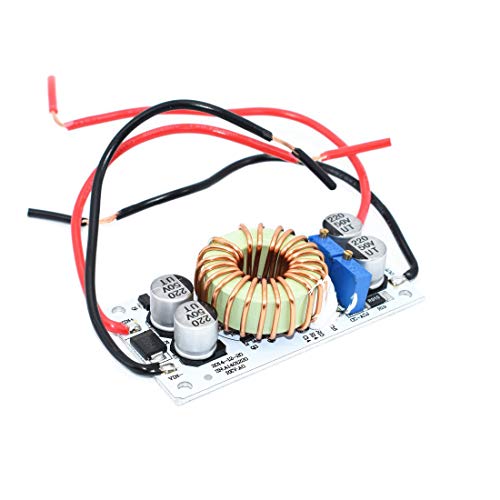 Hailege 250W DC-DC Boost Step-up Module, 10-40V to 10-50V, 6A Adjustable, Constant Voltage, Constant Current, 150KHz, 6A, 250W
