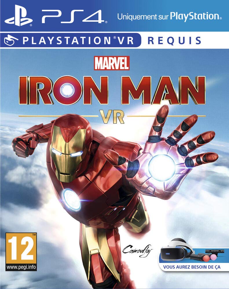 [Australia - AusPower] - PlayStation MARVEL'S IRON MAN VR - PS4 Single 