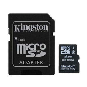 [Australia - AusPower] - New Kingston Micro SD 4GB Memory Card with SD Adapter 
