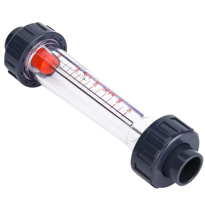 [Australia - AusPower] - Water Meter, ABS Plastic Tube Type Flowmeter 40-400L/H Water Meter 