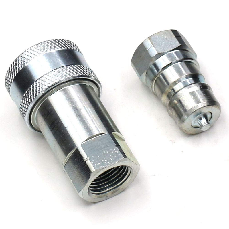 [Australia - AusPower] - Hydraulic Quick Disconnect Coupler 3/8" NPT,CEKER ISO 7241-A Tractor Couplers Hydraulic Coupling 