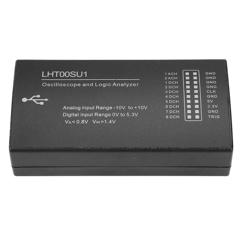 [Australia - AusPower] - USB Logic Analyzer Device,Lht00Su1 8 Channel Virtual Oscilloscope Multi-Function Generator with Logic Analyzer and Pulse/ Counter8 Digital Channel 