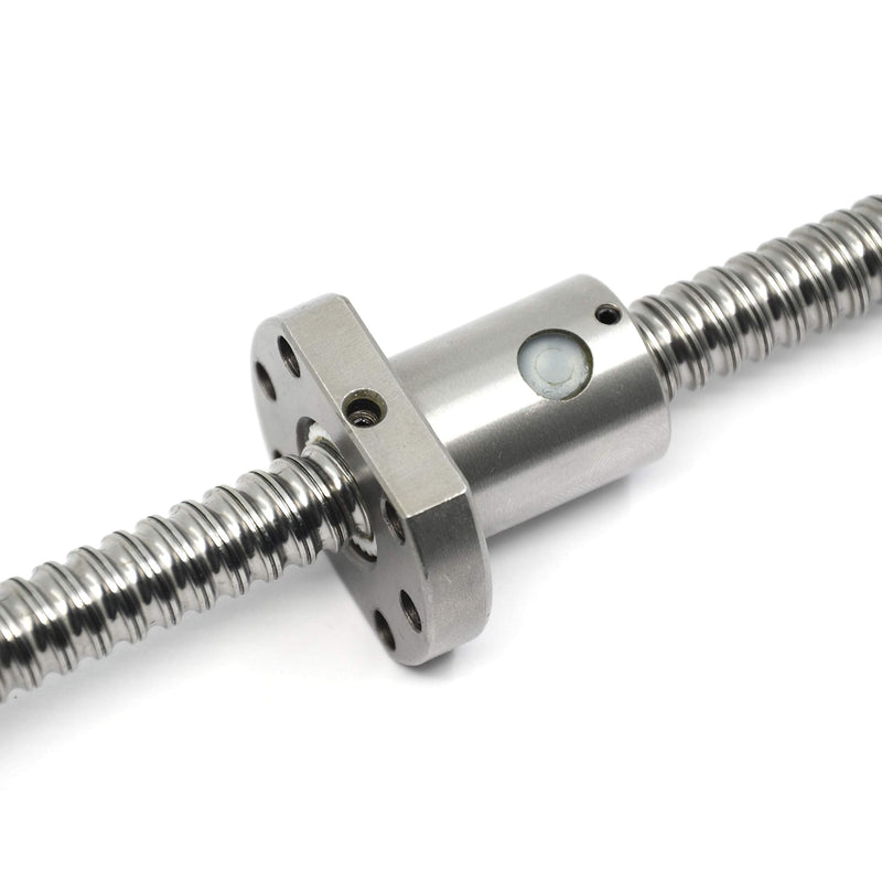 Ball Screw SFU1204?Diameter 12mm Pitch 4mm?Length 150mm with Metal Nut for CNC Machine Parts