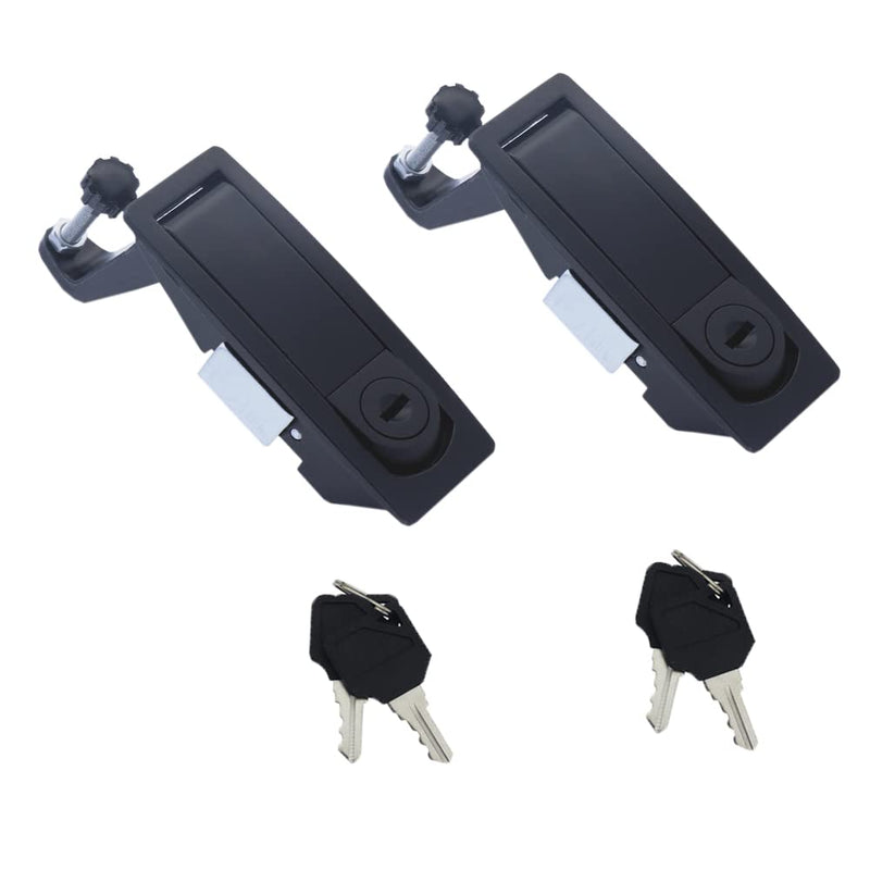 [Australia - AusPower] - STHang-D 2PCS Compression Latch OEM Replacement Flush Lever Latch Lock for Marine Car Door Hand Lock Adjustable Lever Latches Thickness:1~5mm 