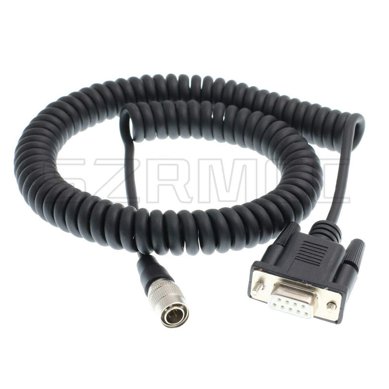 [Australia - AusPower] - SZRMCC 4 Pin Hirose Male to Serial RS232 DB9 Data Cable for Trimble 5600 3600 Geodimeter Total Station 