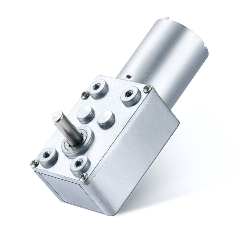 [Australia - AusPower] - Greartisan DC 12V 250RPM Turbo Worm Geared Motor High Torque Turbine Worm Gear Box Reduction Motor 6mm Shaft JSX40-370 12 Volt 