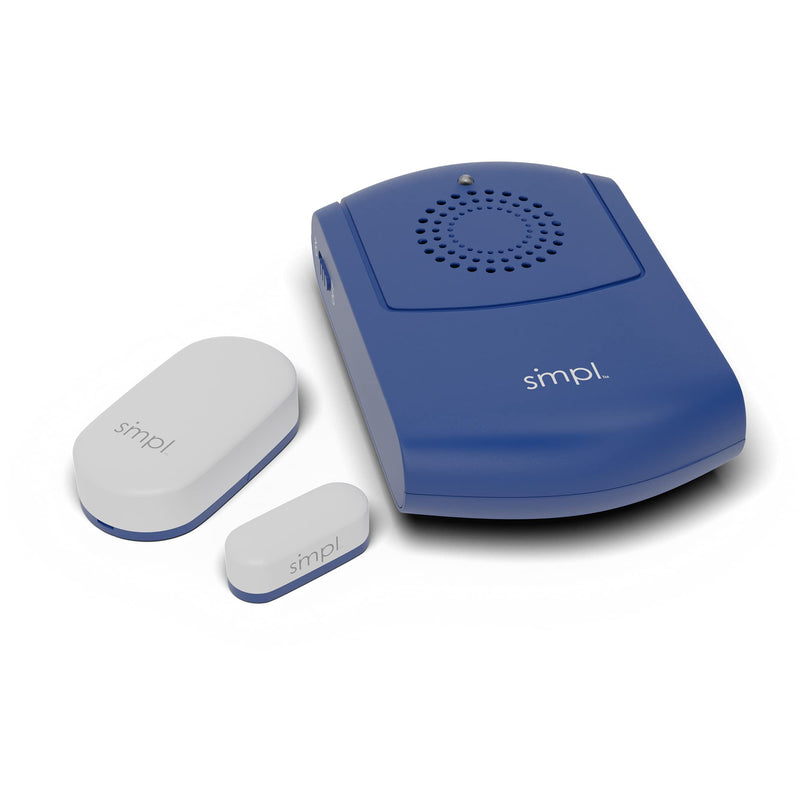 [Australia - AusPower] - SMPL Alerts Wireless & Wearable Alerts Pager, Elderly Assistance, Caregiver Paging System, Security/Motion Sensors, Senior & Kids Safety, Live Technical Support Pager + Door Sensor 