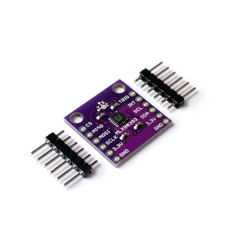 [Australia - AusPower] - Taidacent 90393 MLX90393 Digital 3D Hall Effect Sensor Linear Displacement Angle Rotation 3D Position Hall Effect Angle Sensor 