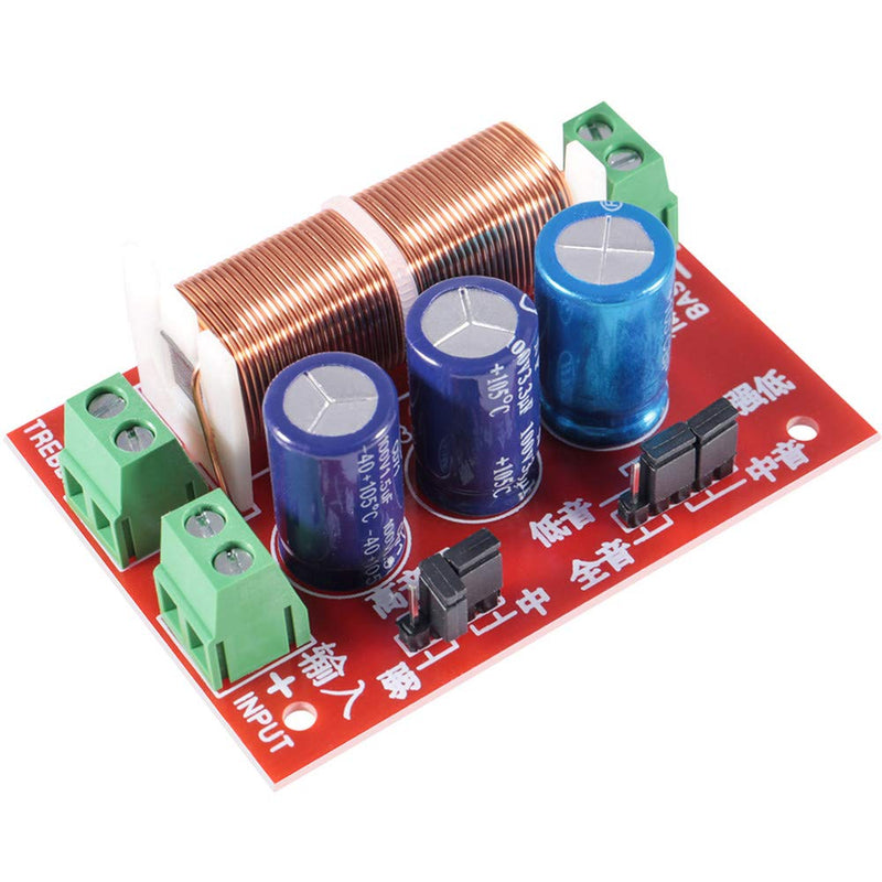 [Australia - AusPower] - ACEIRMC 400W Adjustable Multi Speaker Treble/Bass 2 Unit Audio Frequency Divider 2 Way Crossover Filters Updated Version 