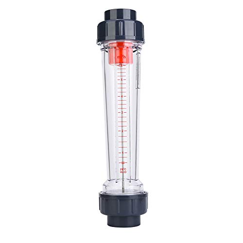 Liquid Flow Meter 0.6-6 m³/h High Precision ABS Pipe Flow Meter Inner Diameter 50 mm