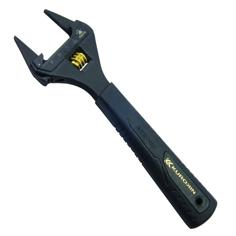 Fujiya Tools Adjustable wrench Thin Tip Type FLT-38-BG