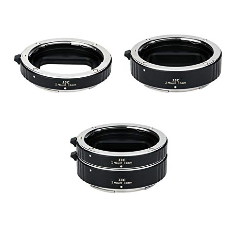 JJC Z Mount Auto Focus Macro Extension Tube Set for Nikon Z Camera & Lens Nikon Z Mount (Set)