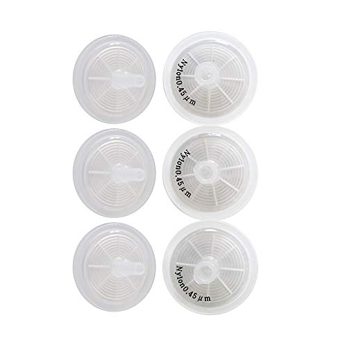 Nylon Syringe Filters 25mm 100 Pack 0.45μm Nylon-25mm-0.45μm