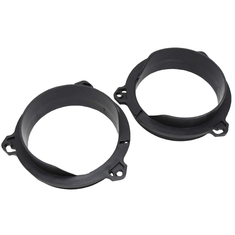[Australia - AusPower] - RED WOLF Door Speaker Adapter Spacer Ring 6.5/6.75 Inch Replacement for Toyota 1998-2015, Lexus 1999-2015, Scion 2004-2014 Aftermarket Speaker Adapter Bracket Mount 1 Pair 