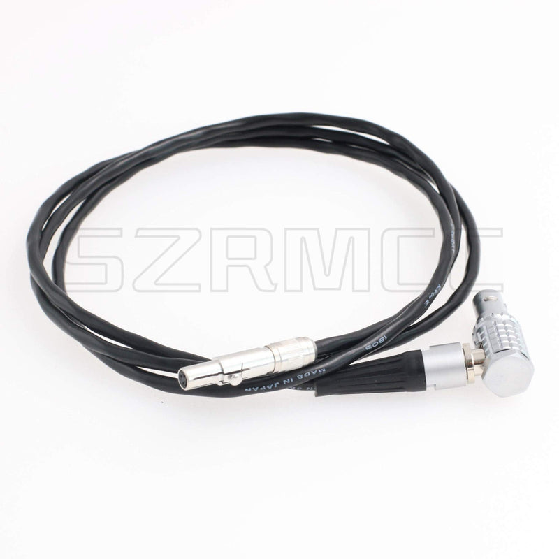 [Australia - AusPower] - SZRMCC 0B 2 Pin Male to 3 Pin Female Power Cable for ARRI Camera to Odyssey7Q 7Q+ 7 Monitor (Right Angle) Right Angle 