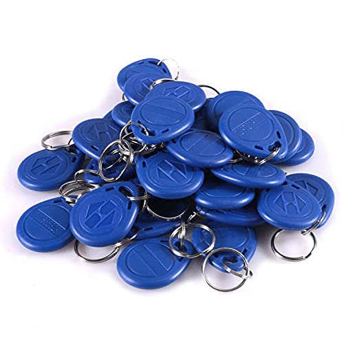 100pcs 125KHz RFID Key Fob Proximity ID Card Token Tag Keypad Card for Door Entry Access Control System for Security Lock Wholesale, Read Only