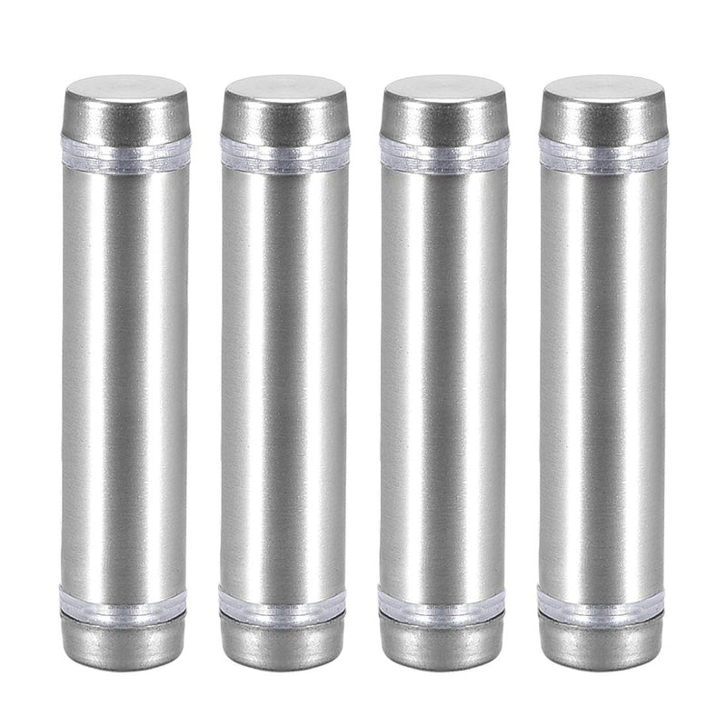 [Australia - AusPower] - uxcell 1/2 Dia x 2-1/8"(12x54mm) Double Head Standoff Screws Acrylic Glass Nails 4pcs 54mm 
