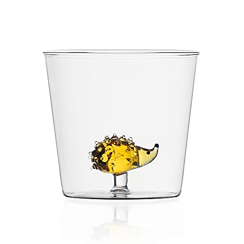 Ichendorf Milano 0.09352377 Animal Farm Collection Hedgehog Glass Tumbler
