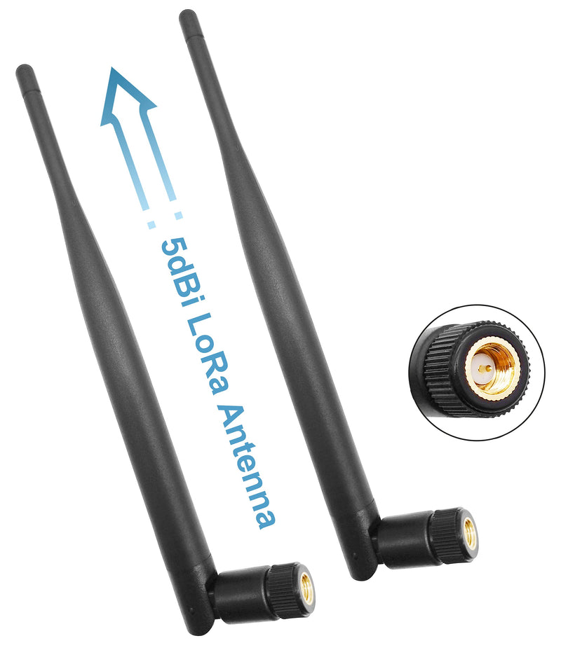 [Australia - AusPower] - 915MHz LoRa Antenna Omni 5dbi Gain SMA Male Connector 2 PCS 