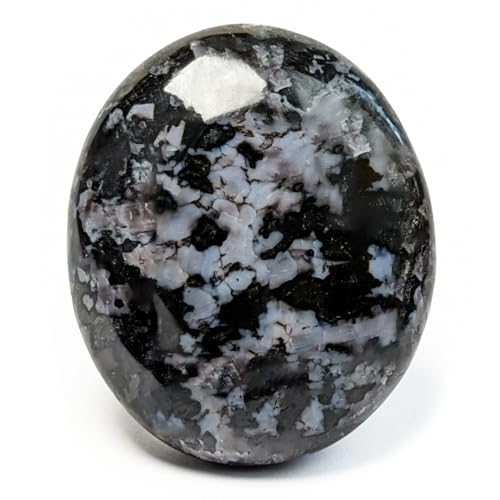[Eusice] Gabbro Crystal, Polished Stones, Spiritual Guide Reiki Gemstone, Natural Rocks from Madagascar, Chakra Healing Stone Small