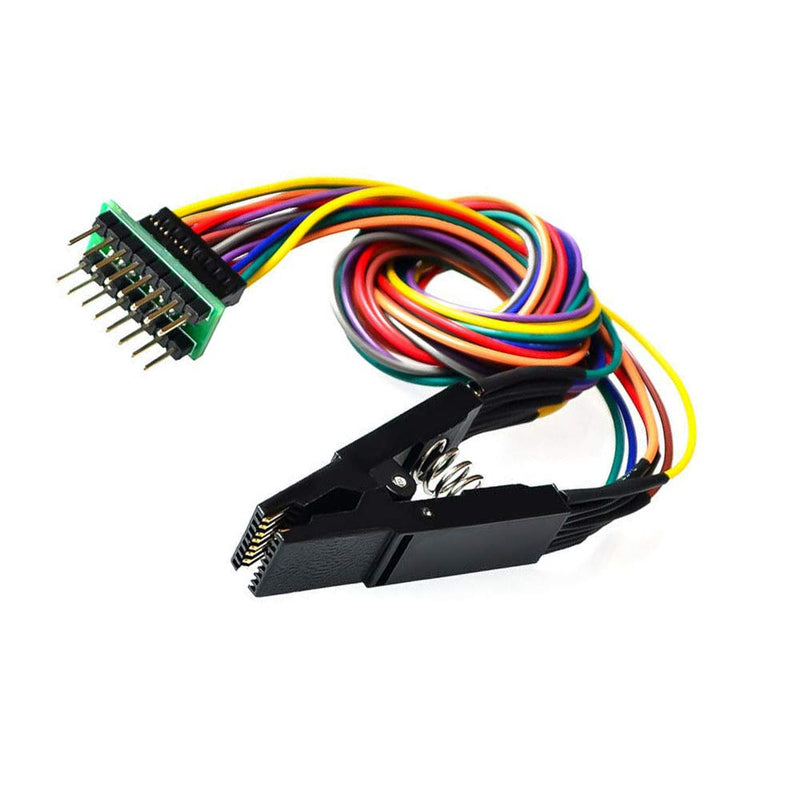 [Australia - AusPower] - Acxico 1Pcs SOP16 IC Test Clip SOP SOIC 16 SOIC16 Pin IC Test Clamp Sop16 to Dip8 Flash Clip Suitable for 25 Series Chips 
