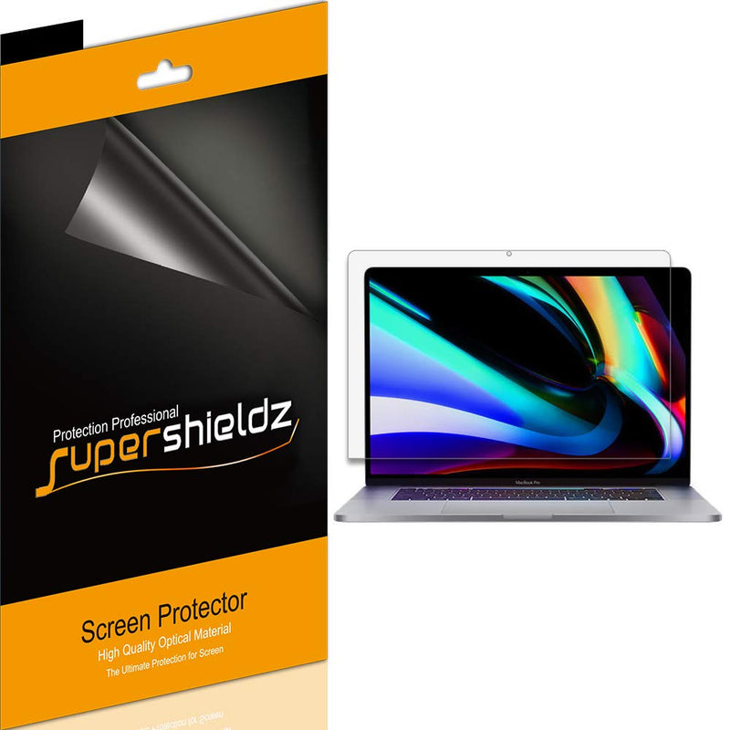 [Australia - AusPower] - Supershieldz (3 Pack) Designed for MacBook Pro 16 inch (2019-2020 Model A2141) Screen Protector, Anti Glare and Anti Fingerprint (Matte) Shield 