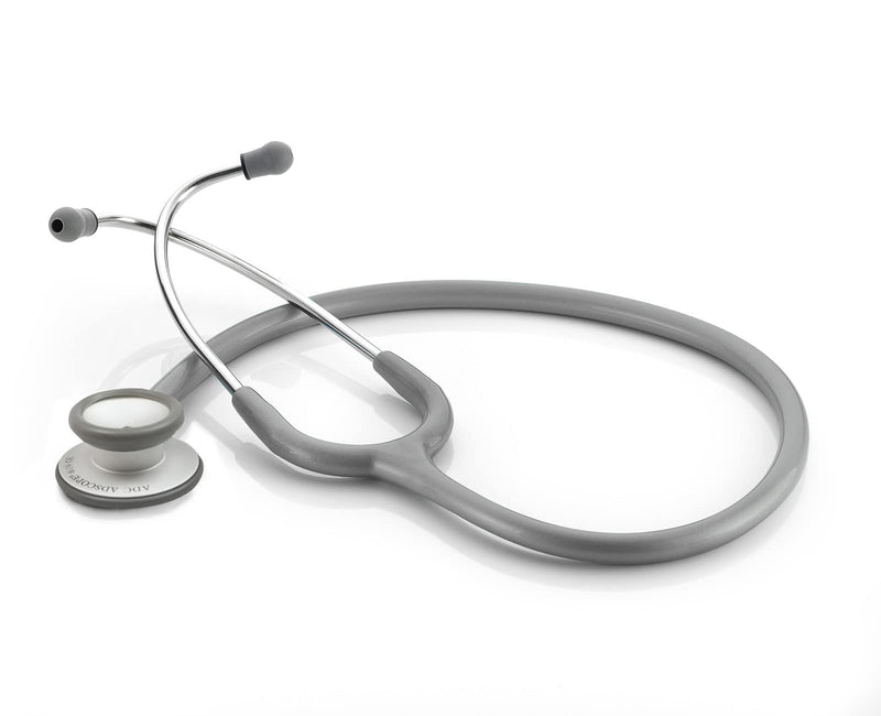 [Australia - AusPower] - ADC Adscope Lite 619 Ultra Lightweight Clinician Stethoscope with Tuneable AFD Technology, 31 inch Length, Gray 