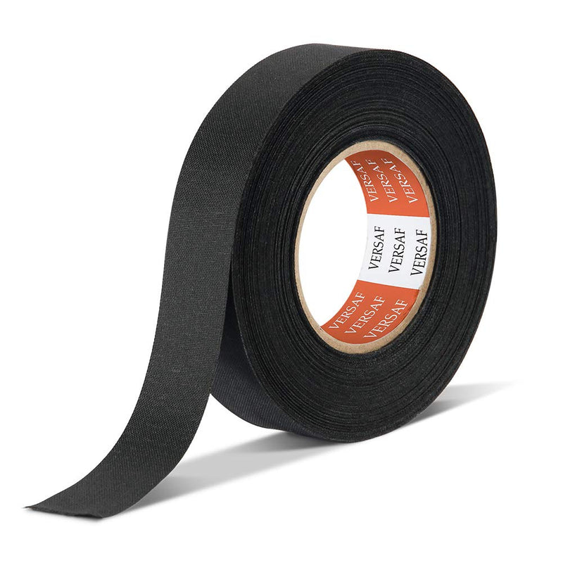 [Australia - AusPower] - Wire Harness Automotive Cloth Tape - Adhesive High Noise Resistance Heat Proof Chemical Fiber Fabric Electrical Tape for Wrapping Wiring Harness/Insulation/Car Engine (0.75″82′Pack of 1 Piece) 