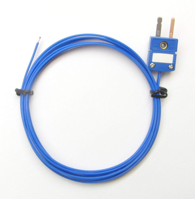 [Australia - AusPower] - 6 ft T-Type Thermocouple with PFA Plastic Insulation Probe FT-260 