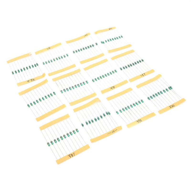 [Australia - AusPower] - 120PCS 1/4W Color Ring Inductor Set, 1uH to 1mH 12 Inductance Values User-Friendly High Performance Inductor Kit 
