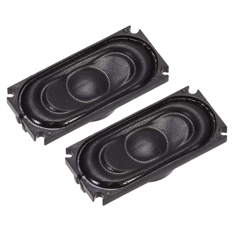 [Australia - AusPower] - uxcell 1W 8 Ohm DIY Magnetic Speaker 16mm X 36mm Square Shape Replacement Loudspeaker for Laptop 2pcs 