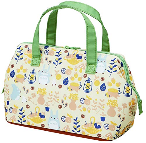 Skater My Neighbor Totoro KURASHI Ghibli Insulated Lunch Bag, 8.7 x 4.5 x 6.3 inches (22 x 11.5 x 16 cm) - A
