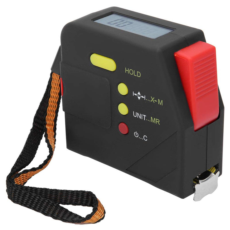 [Australia - AusPower] - Digital Tape Measure, 5m(16ft) Electronic Measuring Tape Portable Woodworking Ruler with LCD Display 