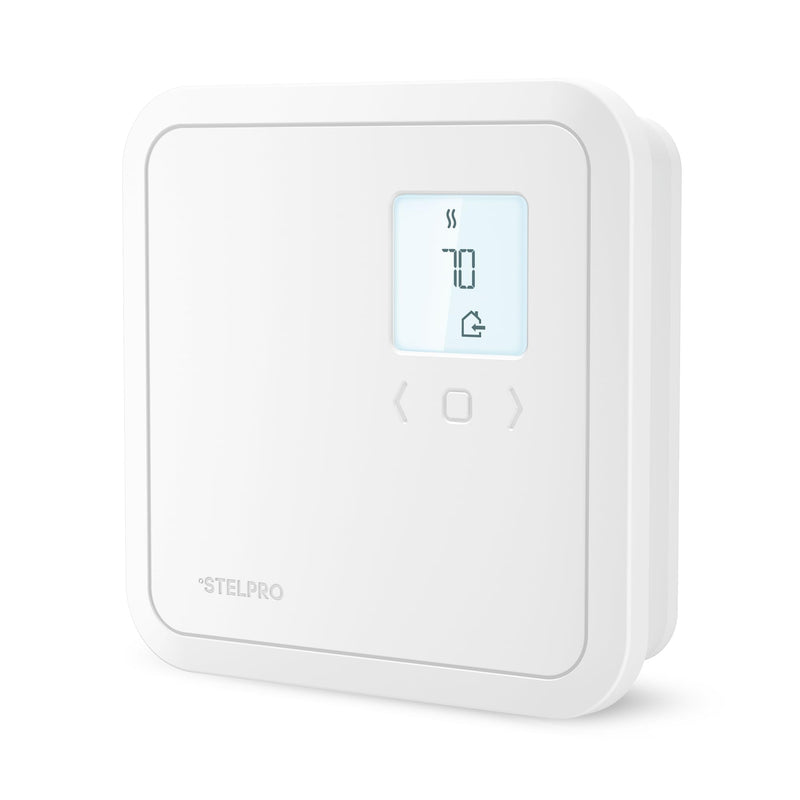 [Australia - AusPower] - Stelpro Programmable Electronic Thermostat for Baseboards and Convectors, Accurate Temperature Control, Energy Efficient - 4000W/240V - White (ST402P - 4000W) ST402P - 4000W 