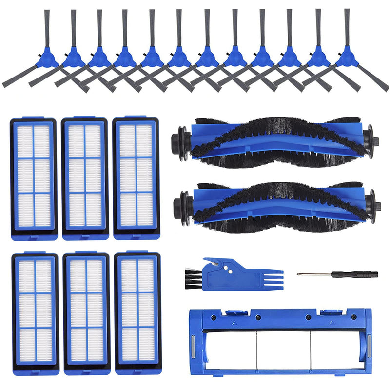 Replacement Parts for Eufy RoboVac 11S, 15C, 30C, 35C, 15T, 39 Max Series G10, G20, G30 Edge, Verge, Hybrid Vacuum Cleaner 2+6+1+12 Pack