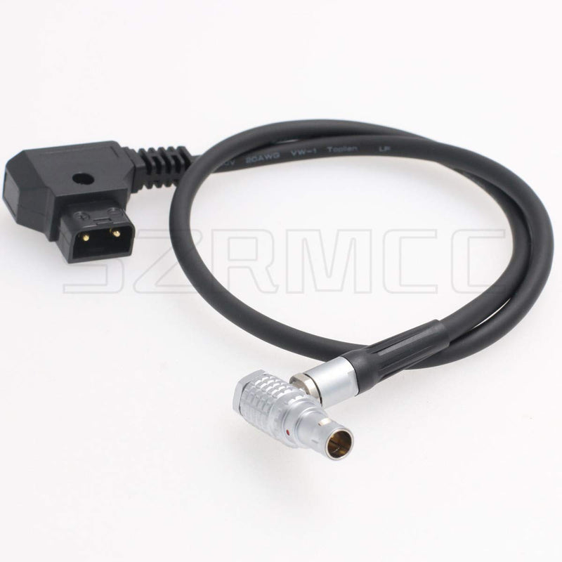 [Australia - AusPower] - SZRMCC D tap to 0B 2 Pin Power Cable for SmallHD 503 703 Teradek Bolt 300 500 600 (Right Angle, 50cm) Right Angle 