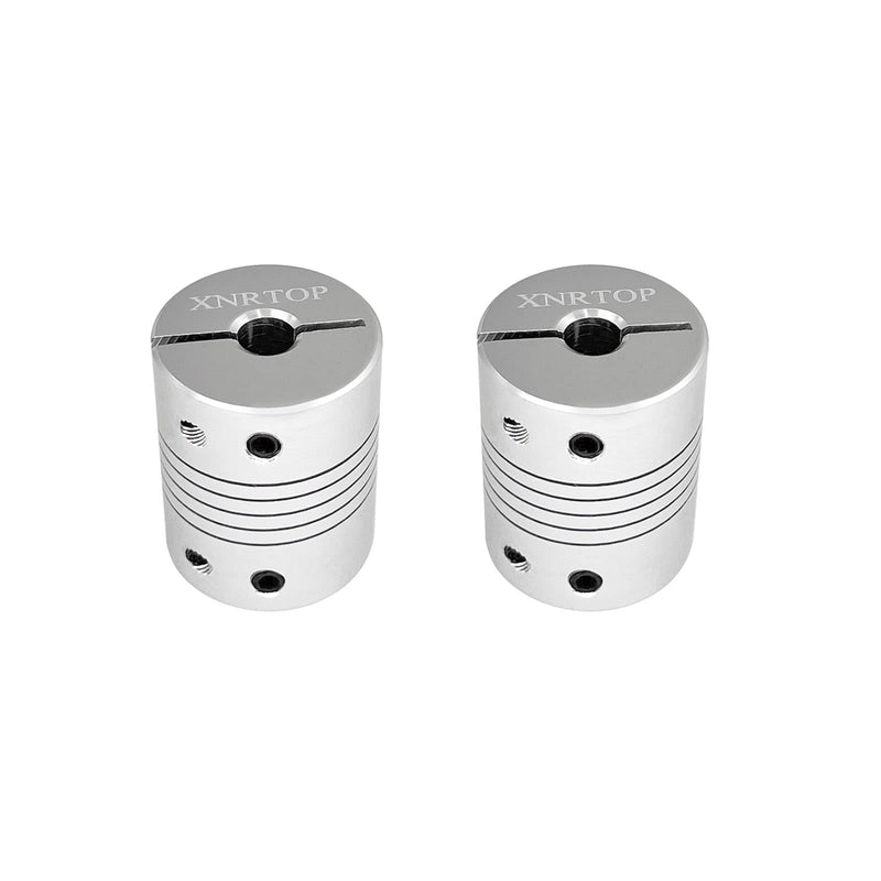 [Australia - AusPower] - 12mm to 16mm Shaft Coupling 40mm Length 32mm Diameter Stepper Motor Coupler Aluminum Alloy Joint Connector for 3D Printer CNC Machine DIY Encoder (Pack of 2? 