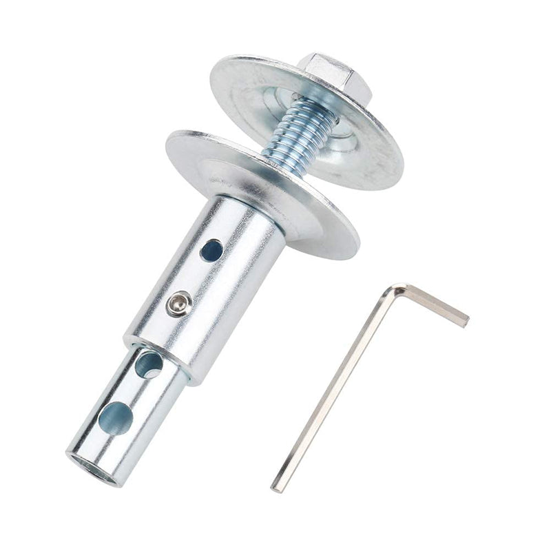 Shaft Mandrel Extension 1/2 Inch and 5/8 Inch / Motor Mandrel Thread Shaft Adapter for Polishing Sanding Discs / Suitable for Table Grinders head 1/2