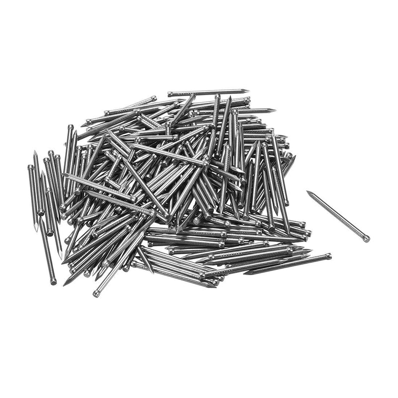 [Australia - AusPower] - uxcell Finishing Nails Hand-Drive Hardware Carbon Steel Nail 35mm 1.4-inches 100pcs, Silver 