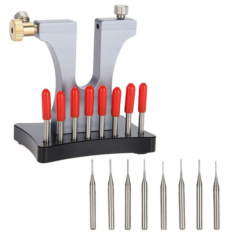 [Australia - AusPower] - Taidda Damaged Screw Extractor, Practical Stainless Steel 8 Pins Damaged Screw Extractor Broken Screw Remover Tool for Watch Makers 
