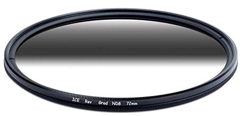 ICE 72mm Reverse Grad ND8 Sunset Filter Neutral Density ND 72 3 Stop Optical Glass