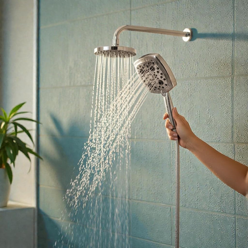 Oxygenics Marvel Chrome 6-Spray Handheld Shower
